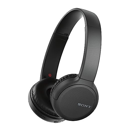 Sony WH-CH510 Bluetooth Wireless On Ear Headphones with Mic (Black) Sony WH-CH510 Bluetooth Wireless On Ear Headphones with Mic (Black)